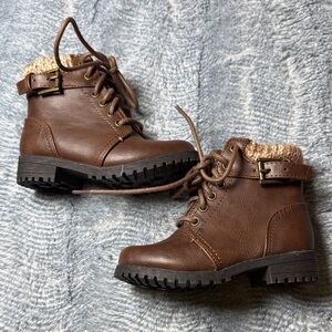 Okie Dokie Chestnut Memory Foam Boots